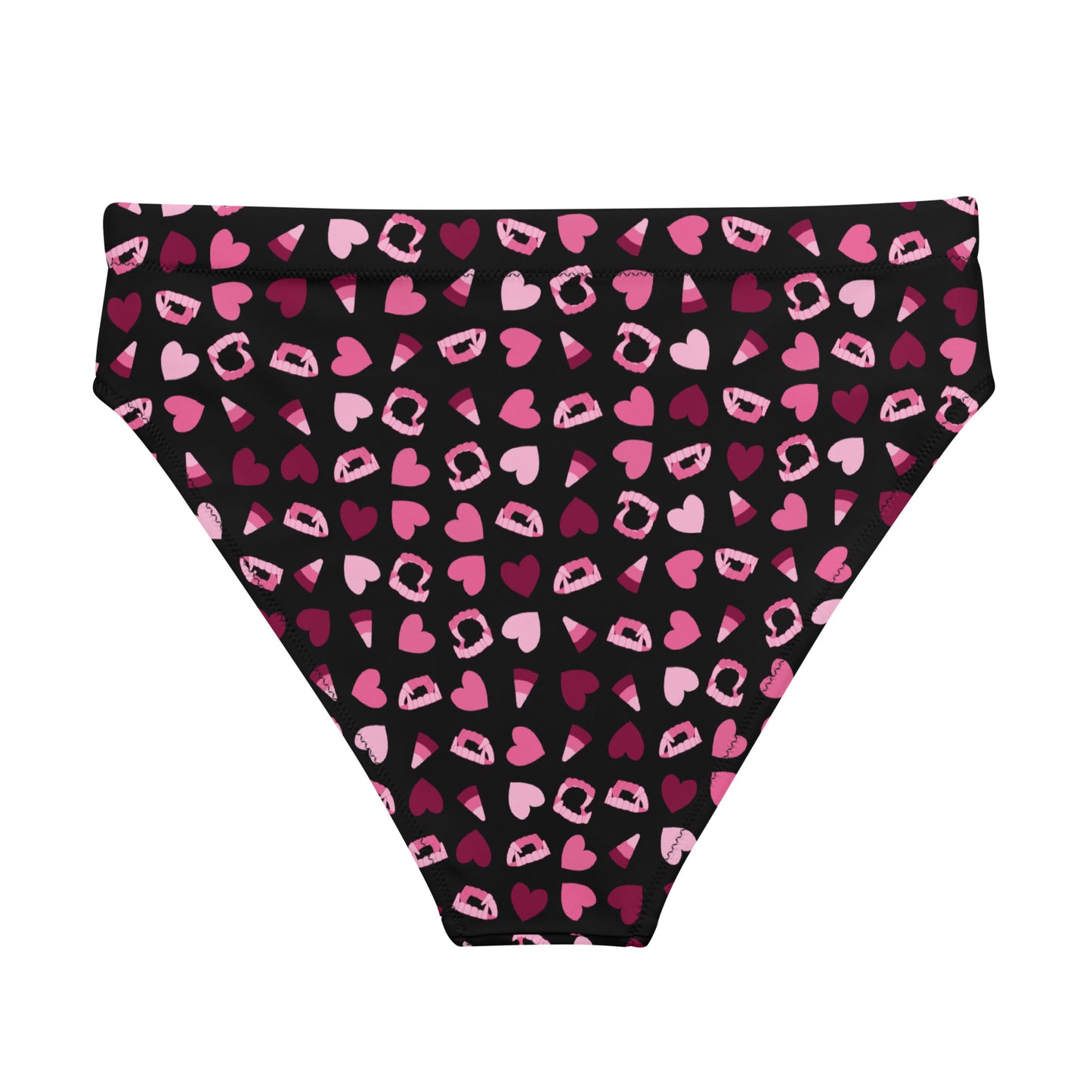 Spooky Love high-waisted bikini bottom