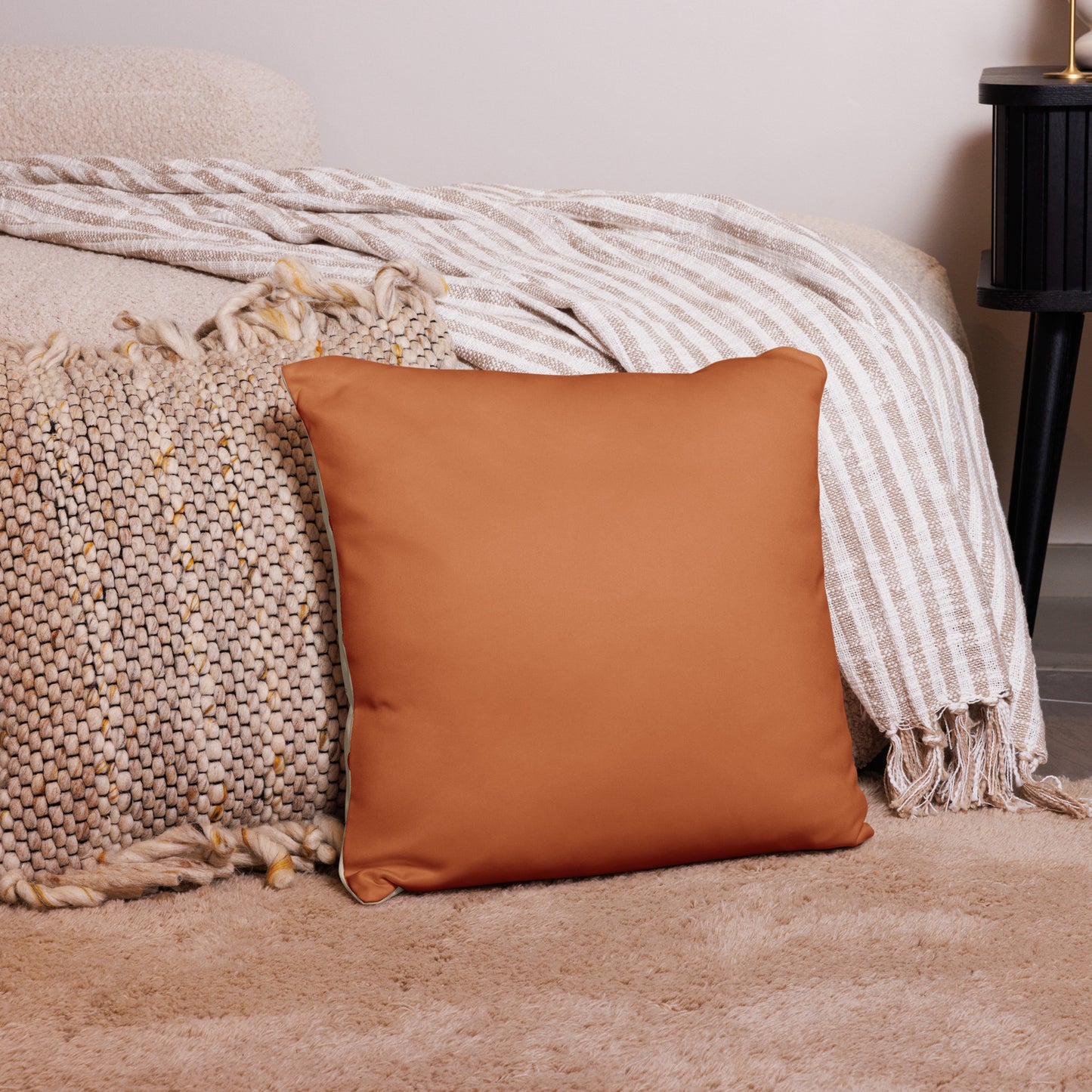 Simple pumpkin Pillow Case