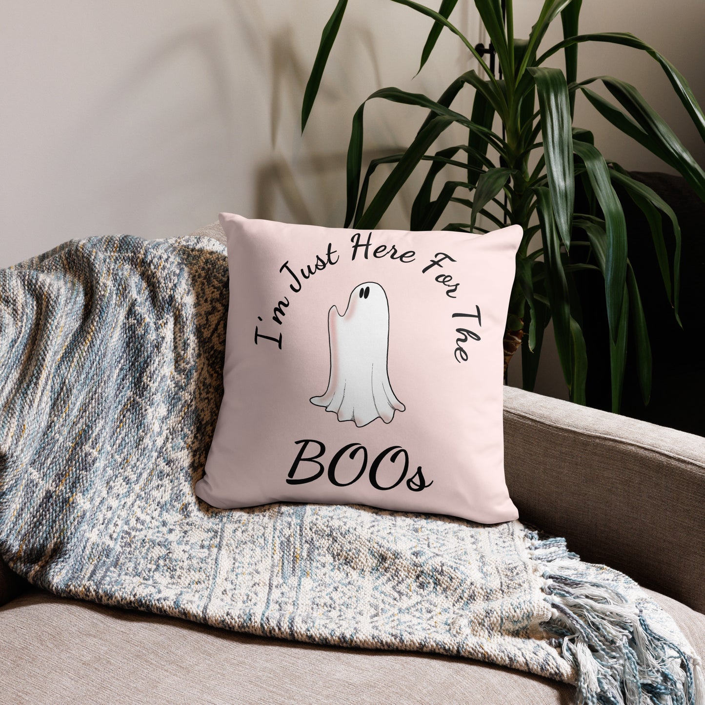 Here For The Boos Pillow Case