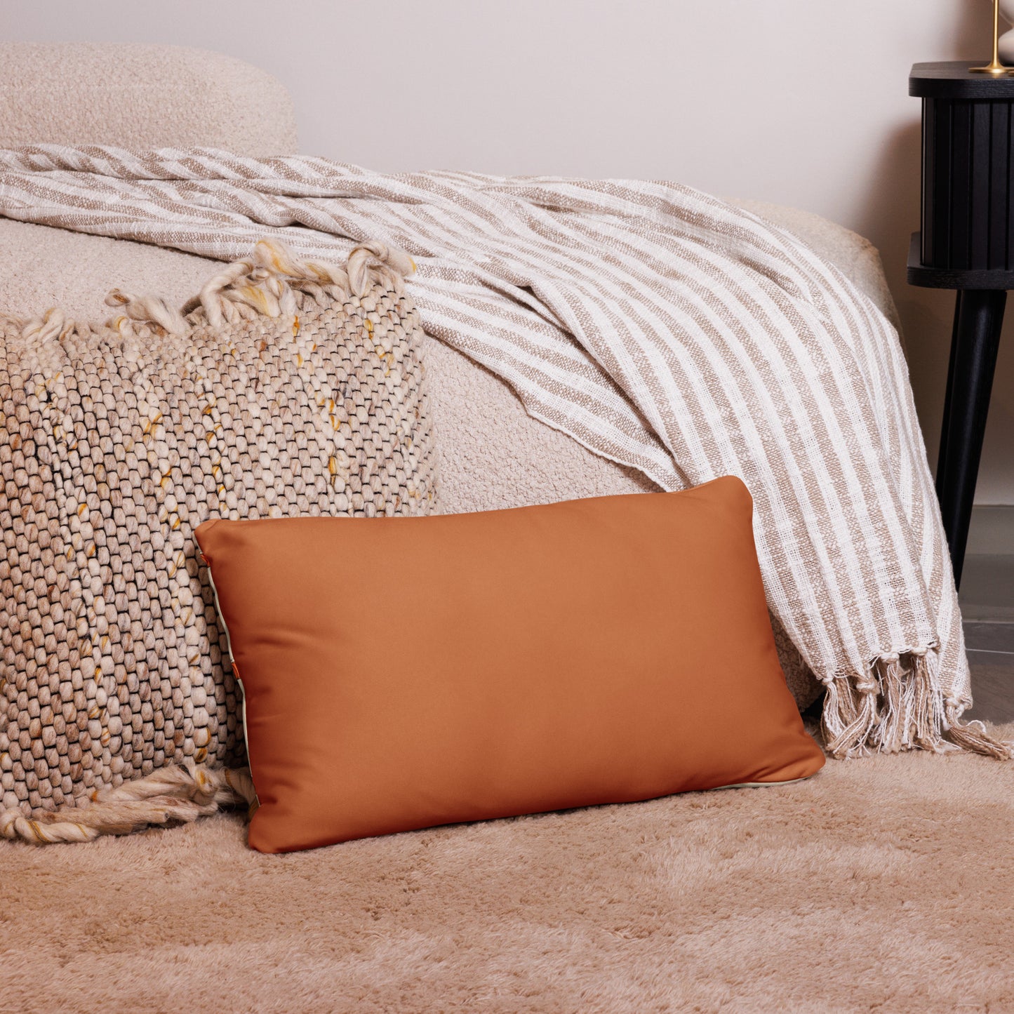 Simple pumpkin Pillow Case