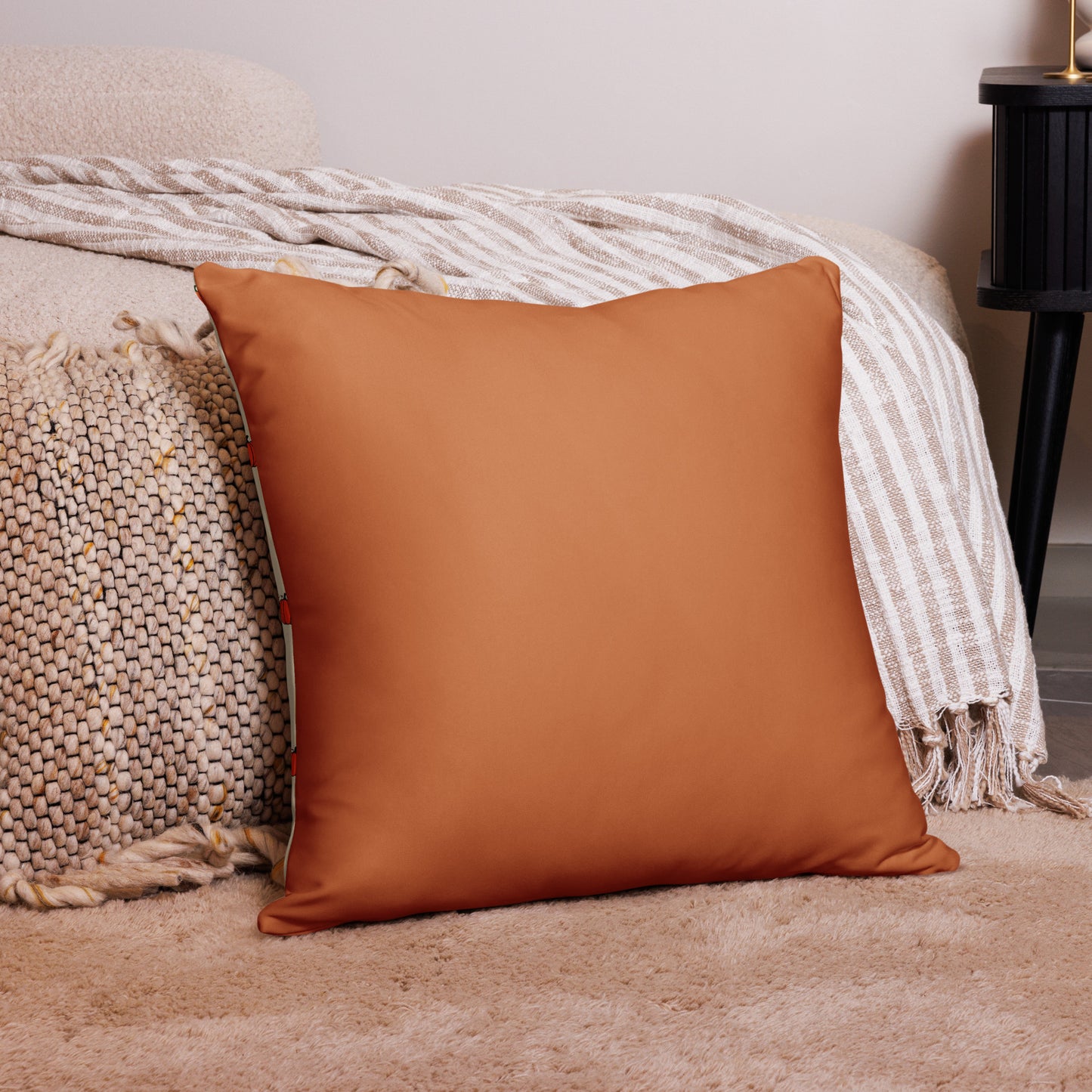 Simple pumpkin Pillow Case