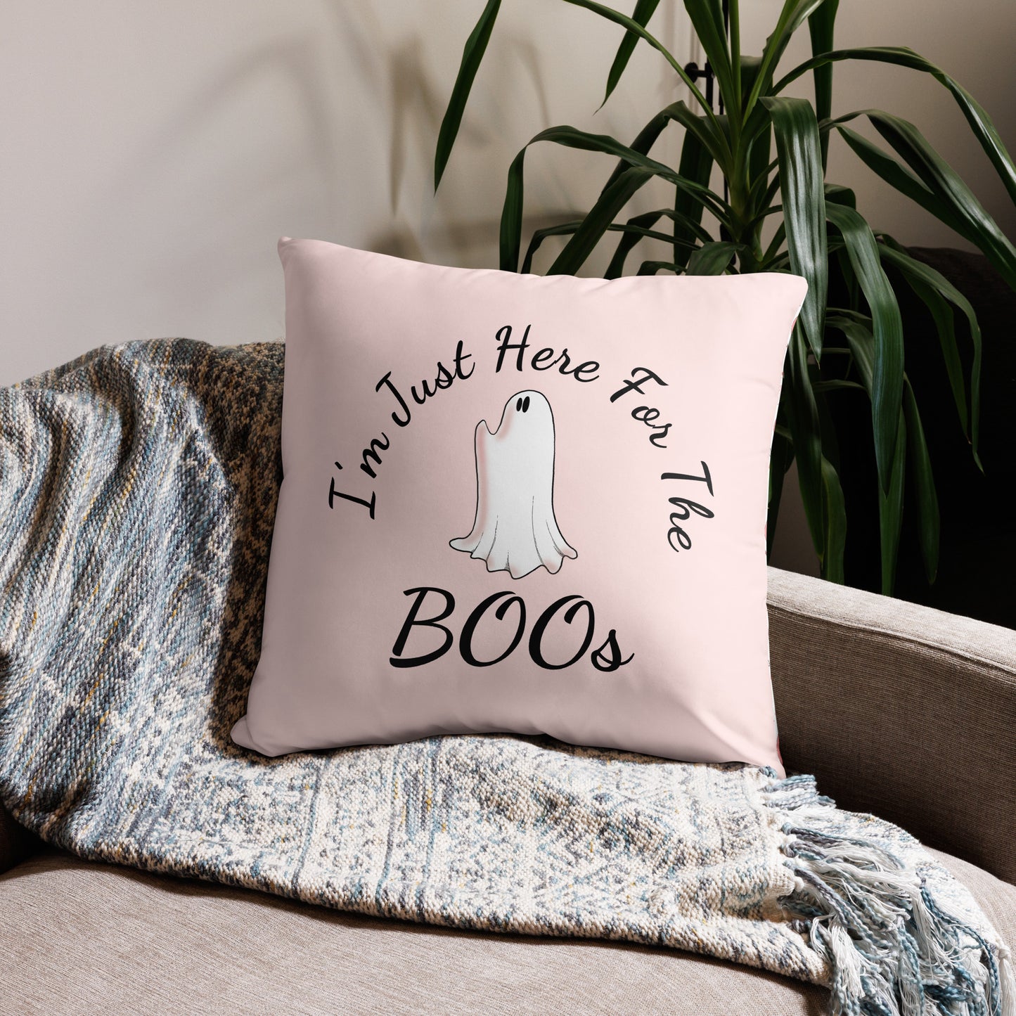 Here For The Boos Pillow Case