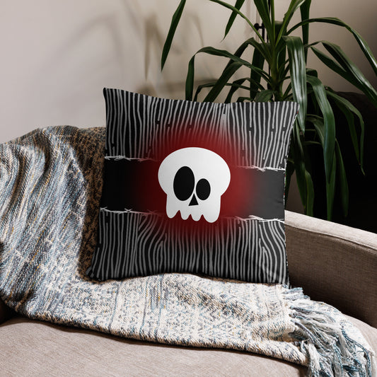 Christmas Skelly Pillow Case