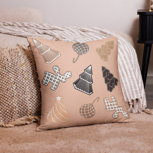 Neutral Holliday Pillow Case