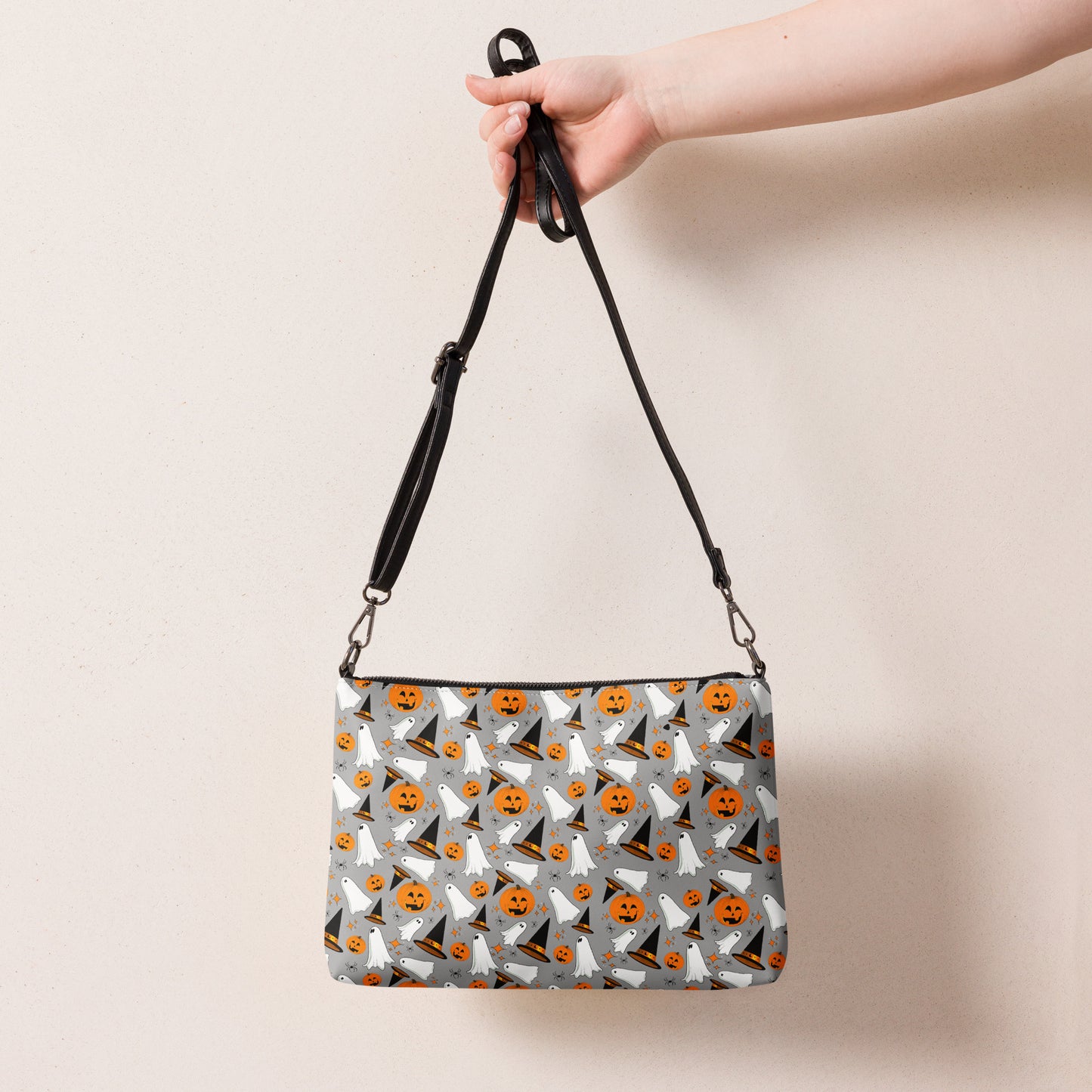 Retro grey Crossbody bag