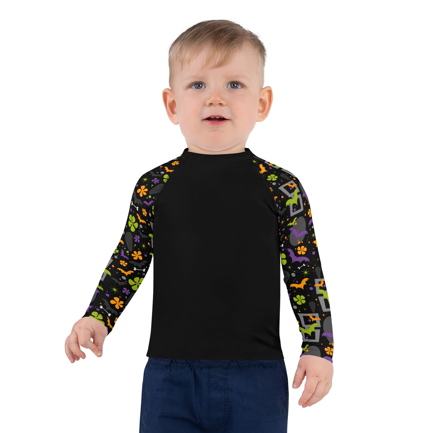 Haunted Hawaiian Kids Rash Guard