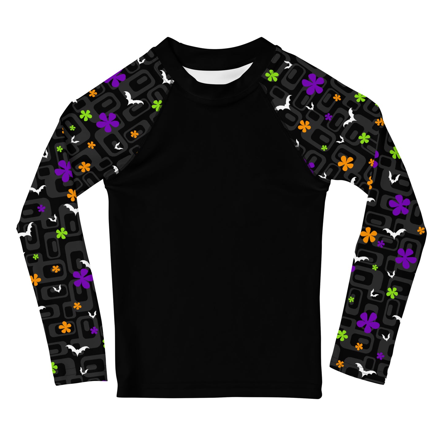 Frighten flower Kids Rash Guard