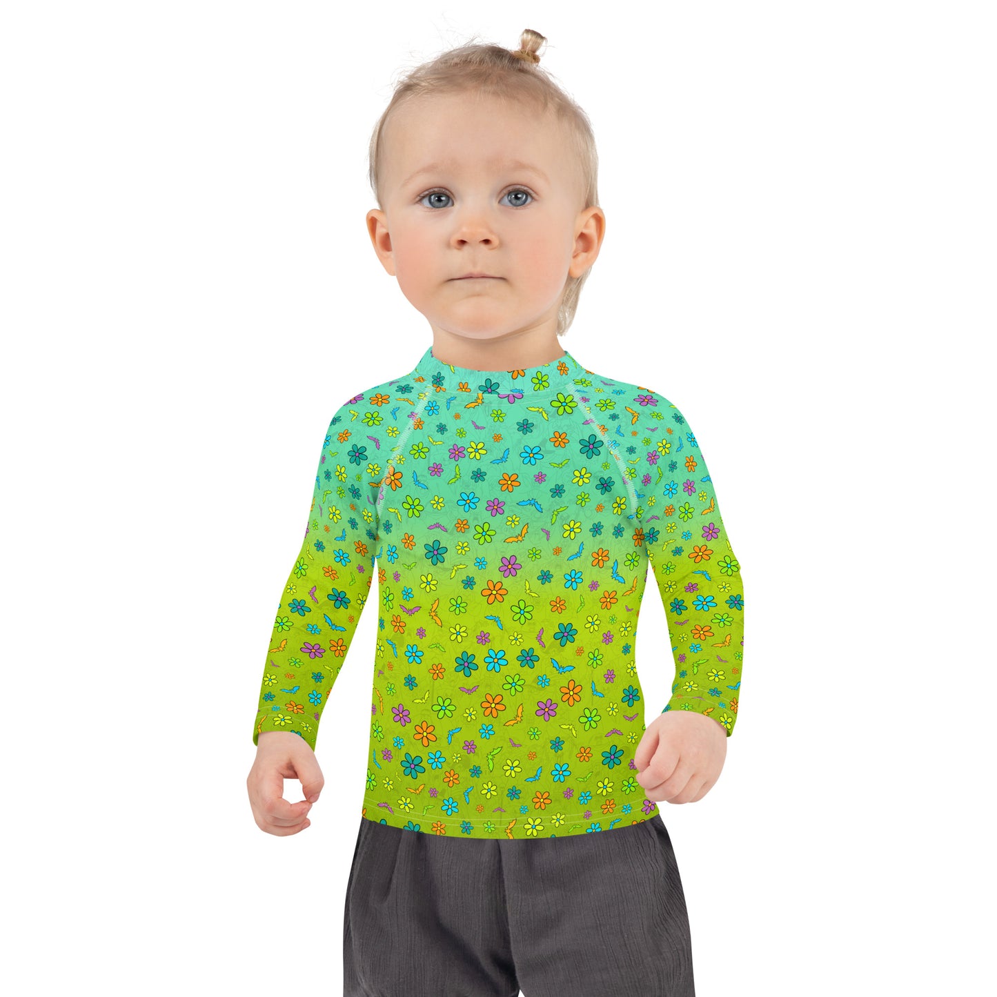 Monster Mystery Kids Rash Guard