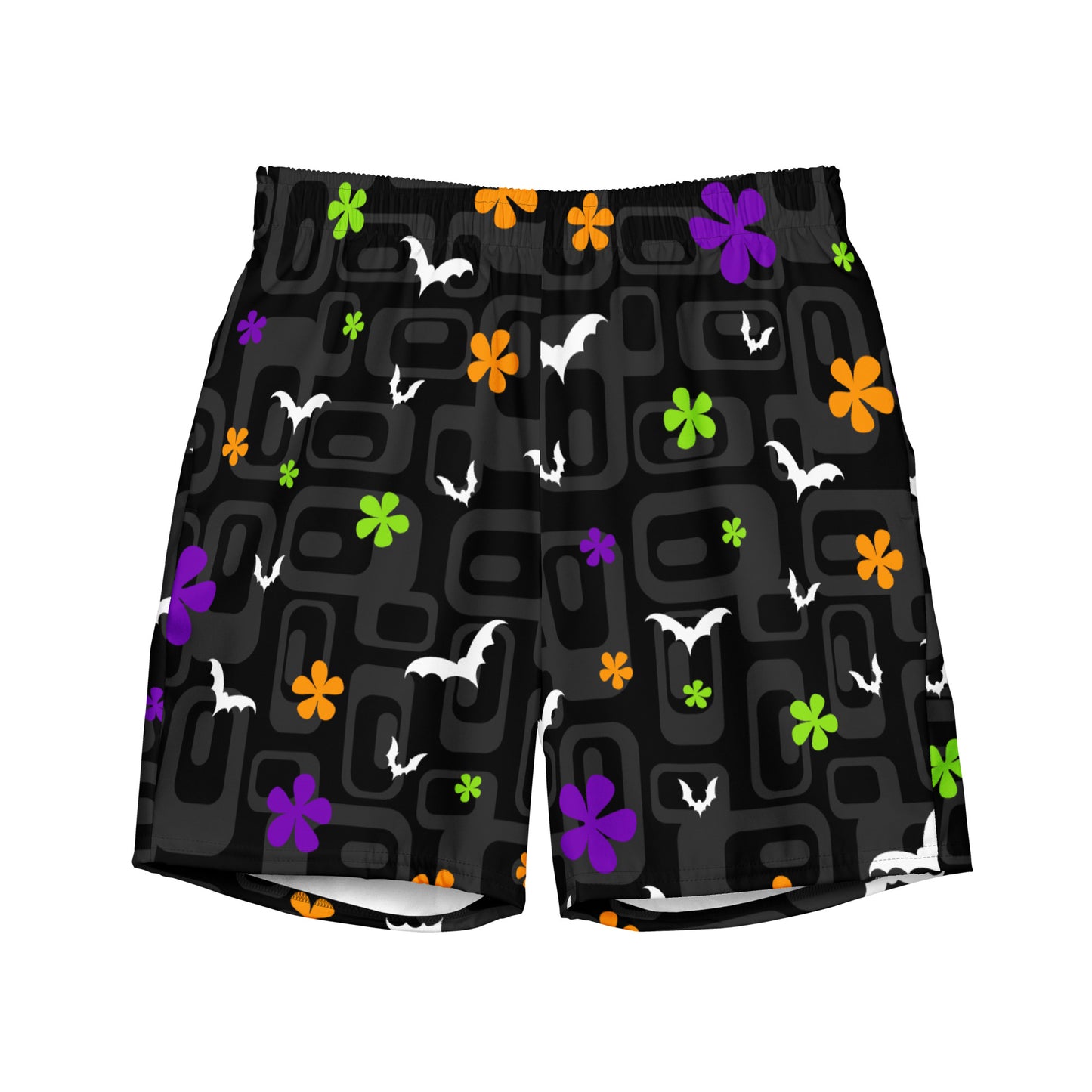 Frighten Flower Men's swim trunks