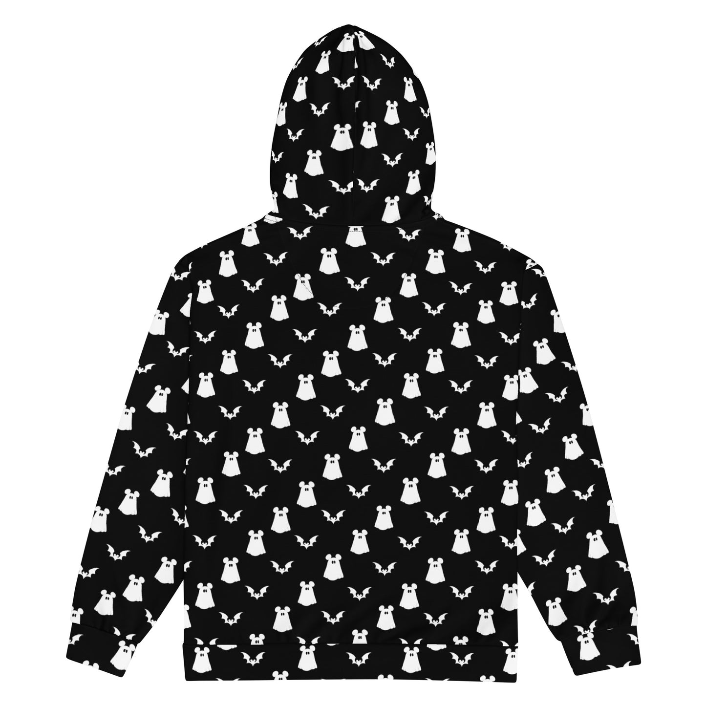 Ghost mouse Unisex zip hoodie