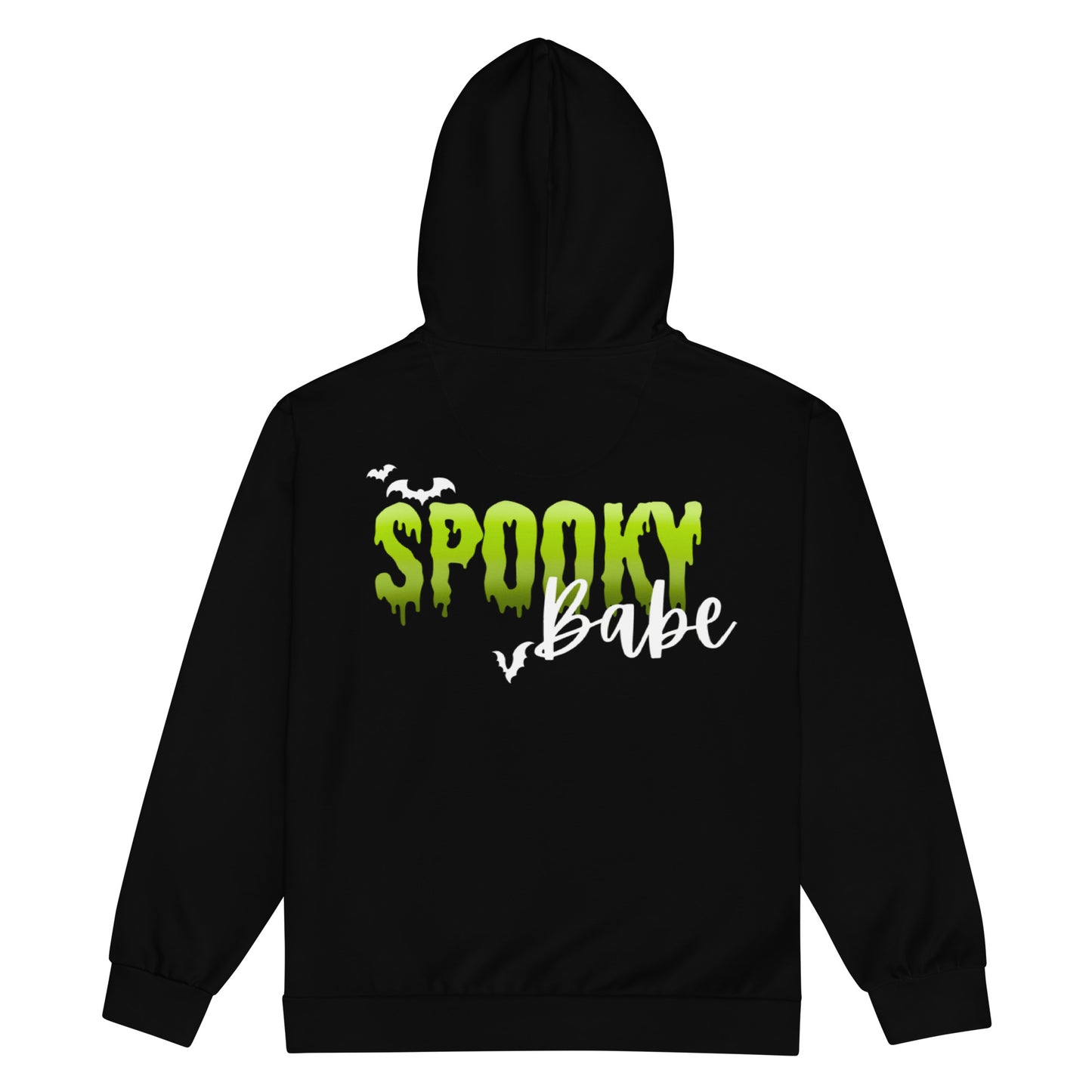 Spooky babe Unisex zip hoodie