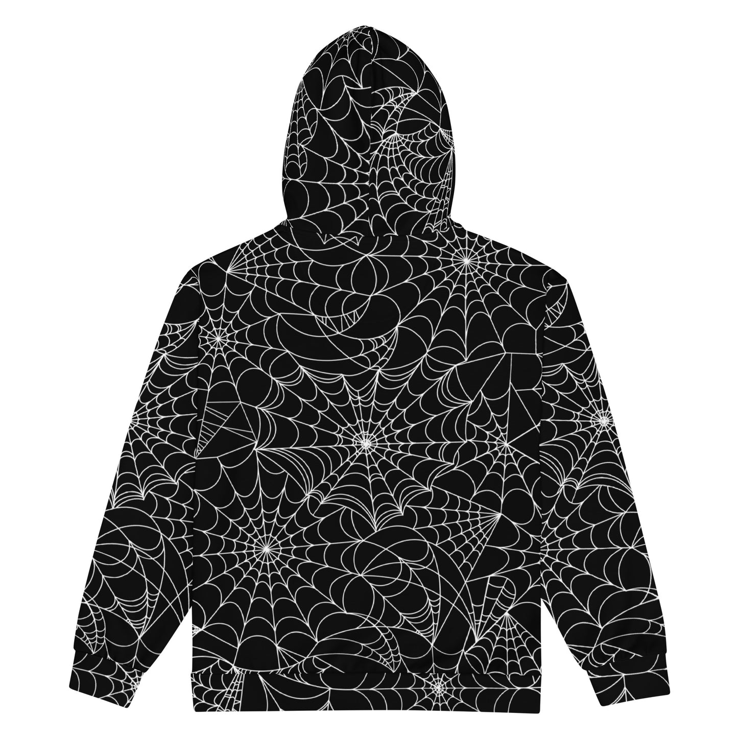 Spider Web Unisex zip hoodie