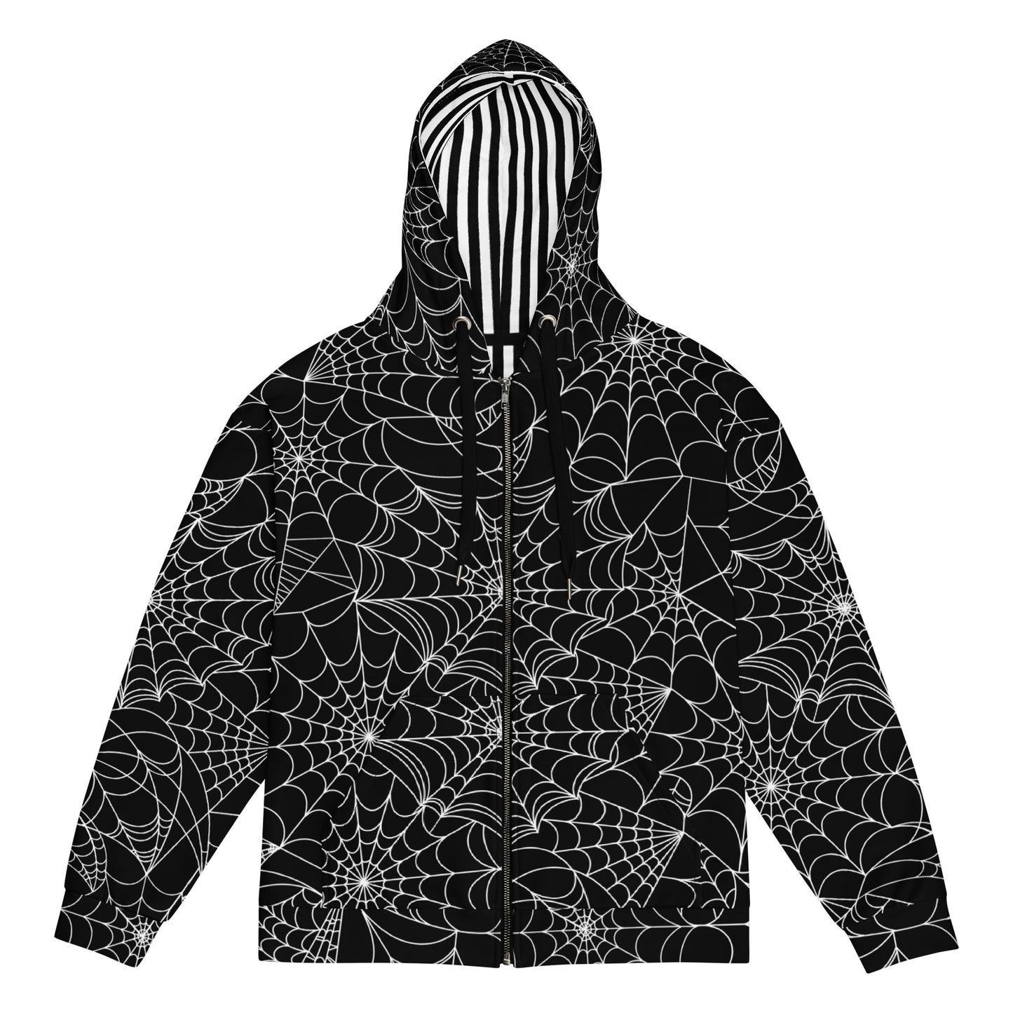 Spider Web Unisex zip hoodie