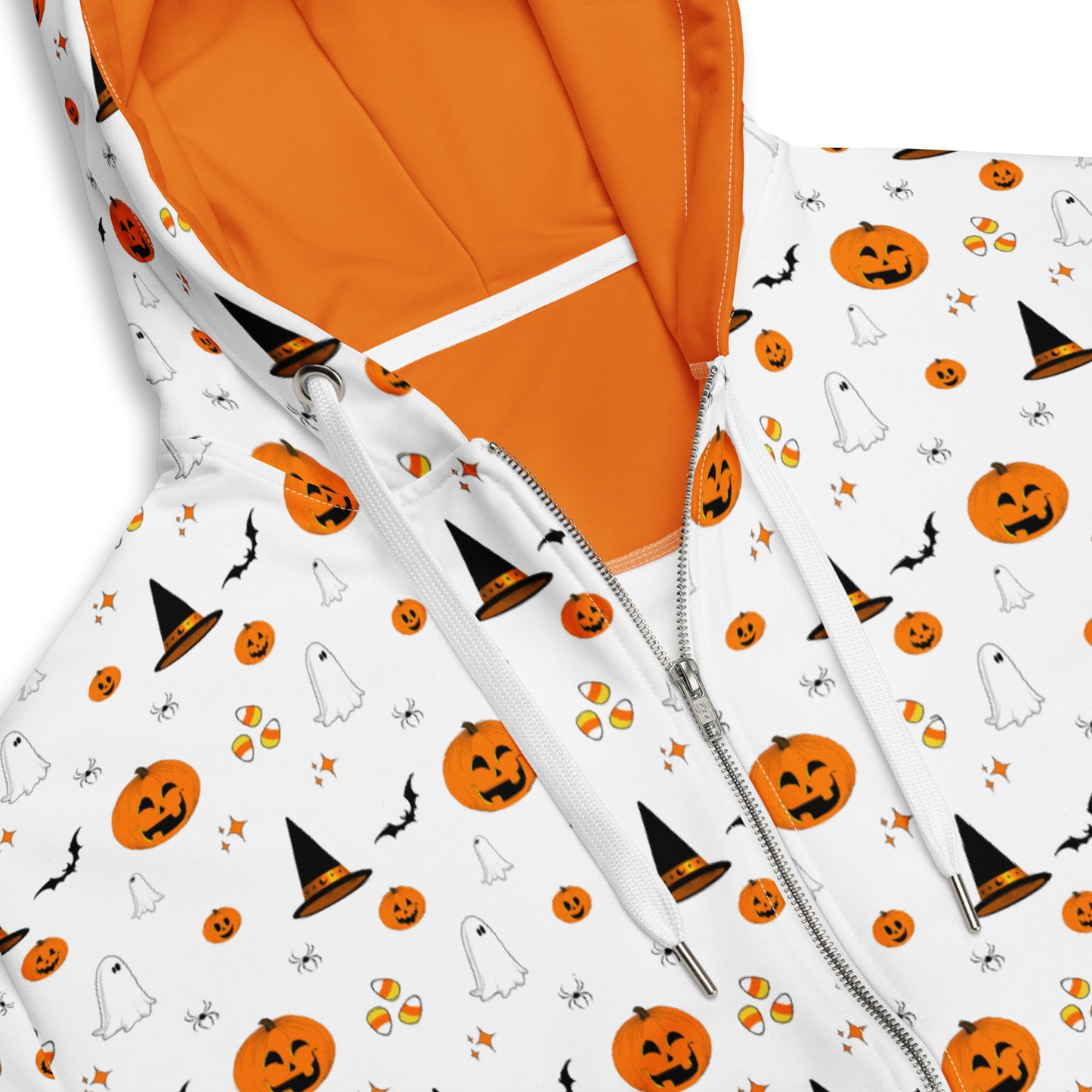 Vintage Halloween Unisex zip hoodie