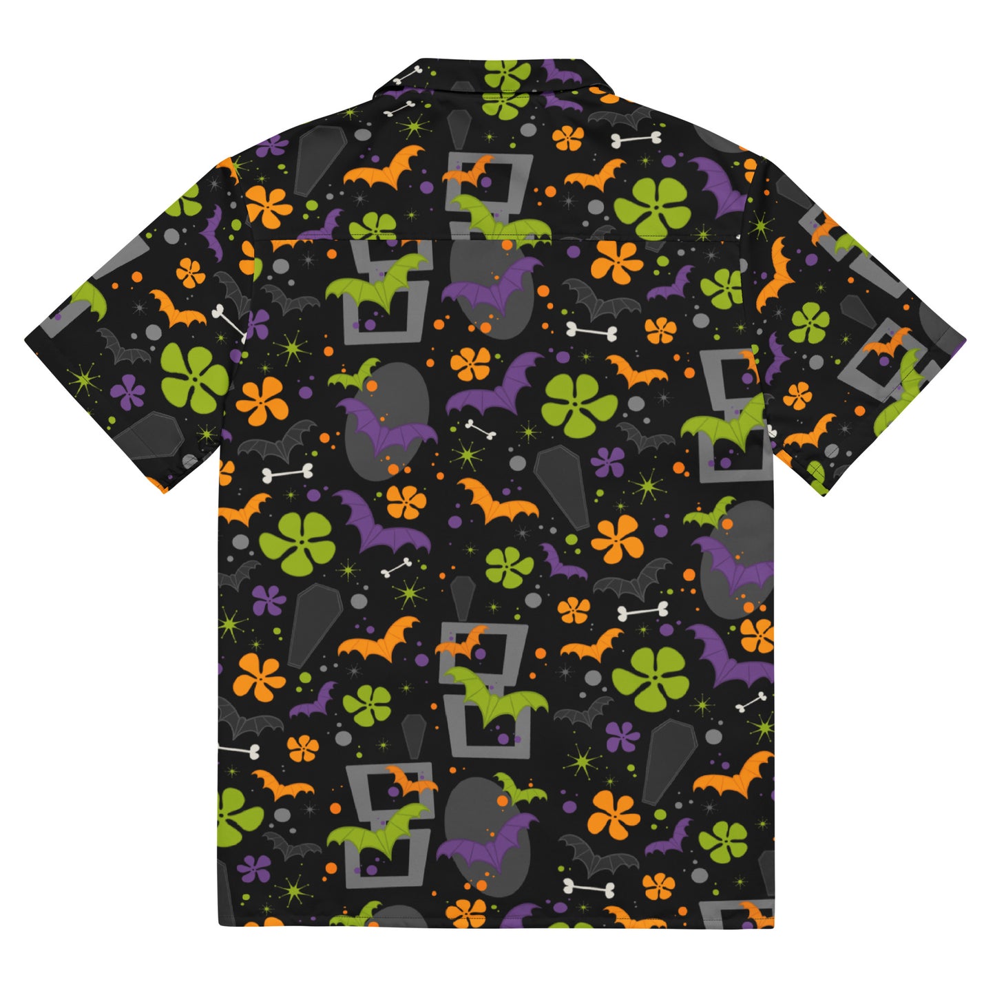 Haunted Hawaiian Unisex button shirt