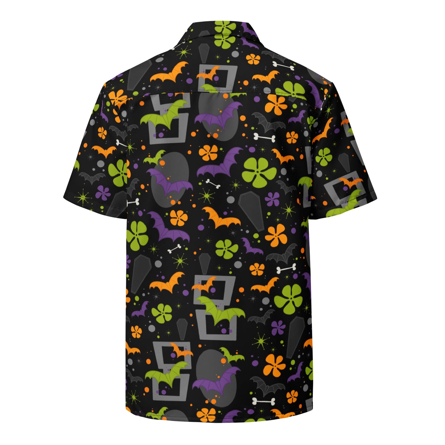 Haunted Hawaiian Unisex button shirt