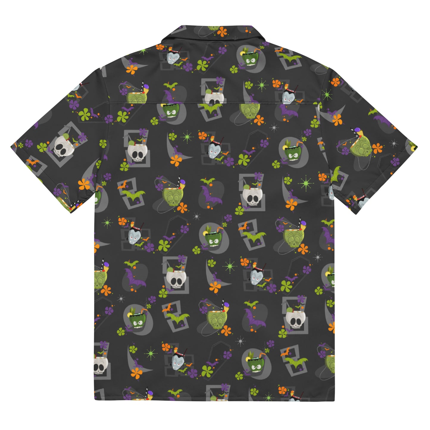 Creepy Tiki  button up shirt