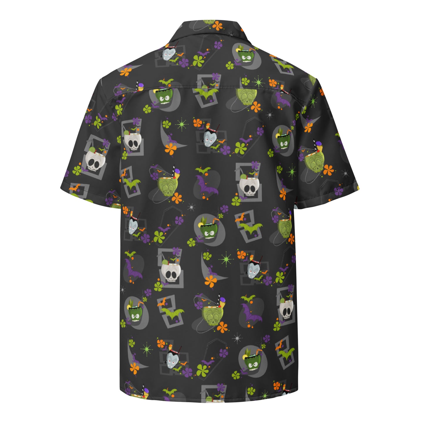 Creepy Tiki  button up shirt