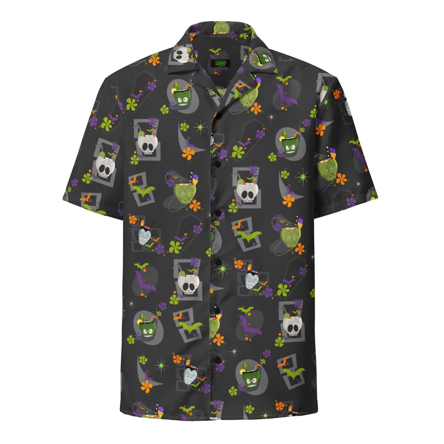 Creepy Tiki  button up shirt