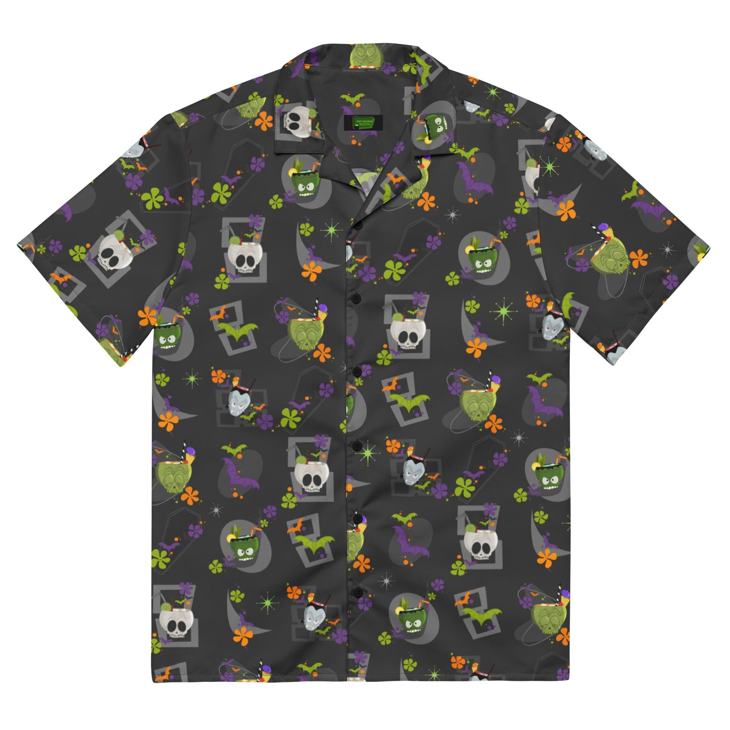 Creepy Tiki  button up shirt