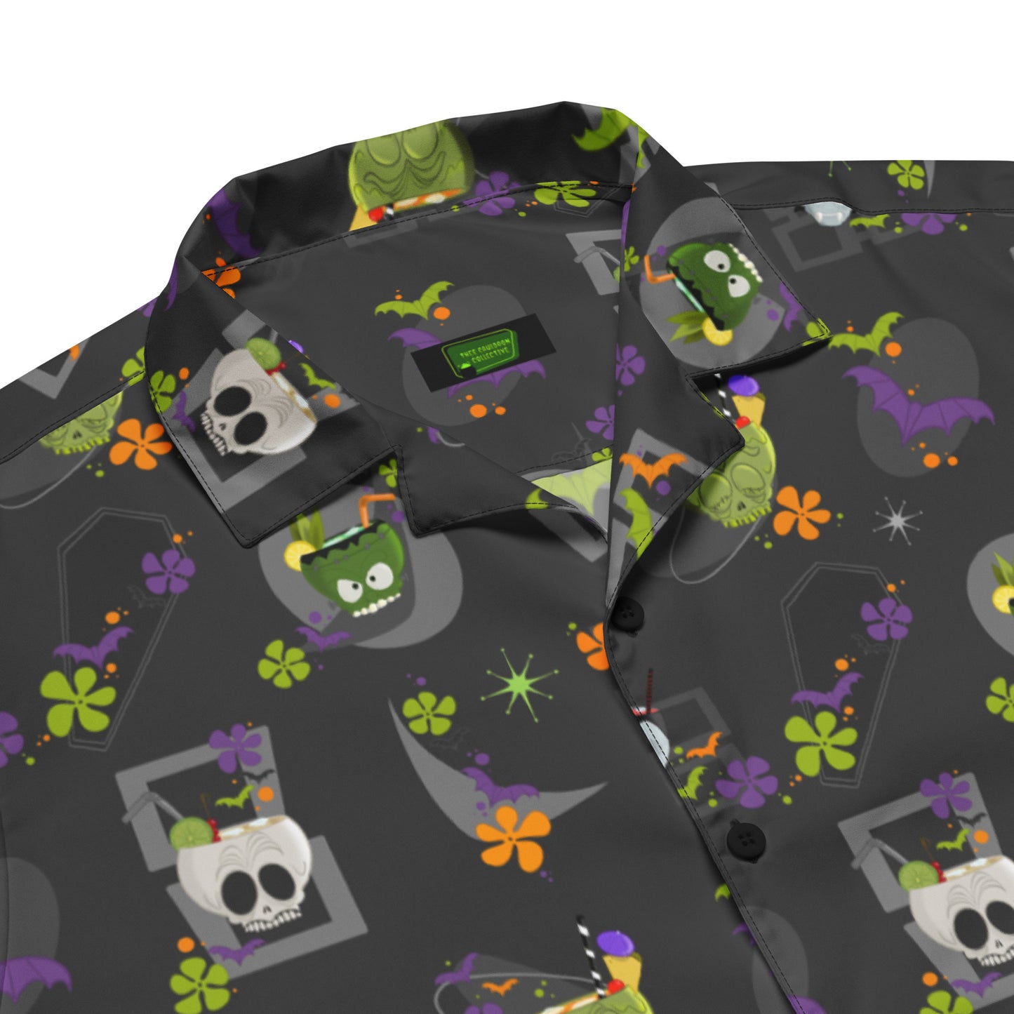 Creepy Tiki  button up shirt