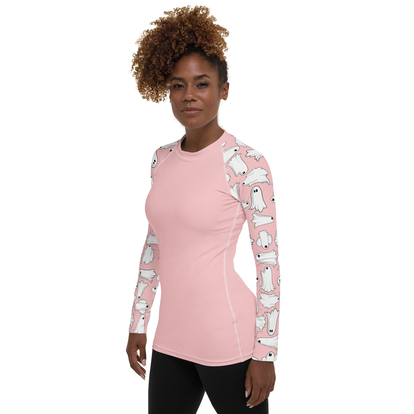 Ghost girl Women's Rash Guard