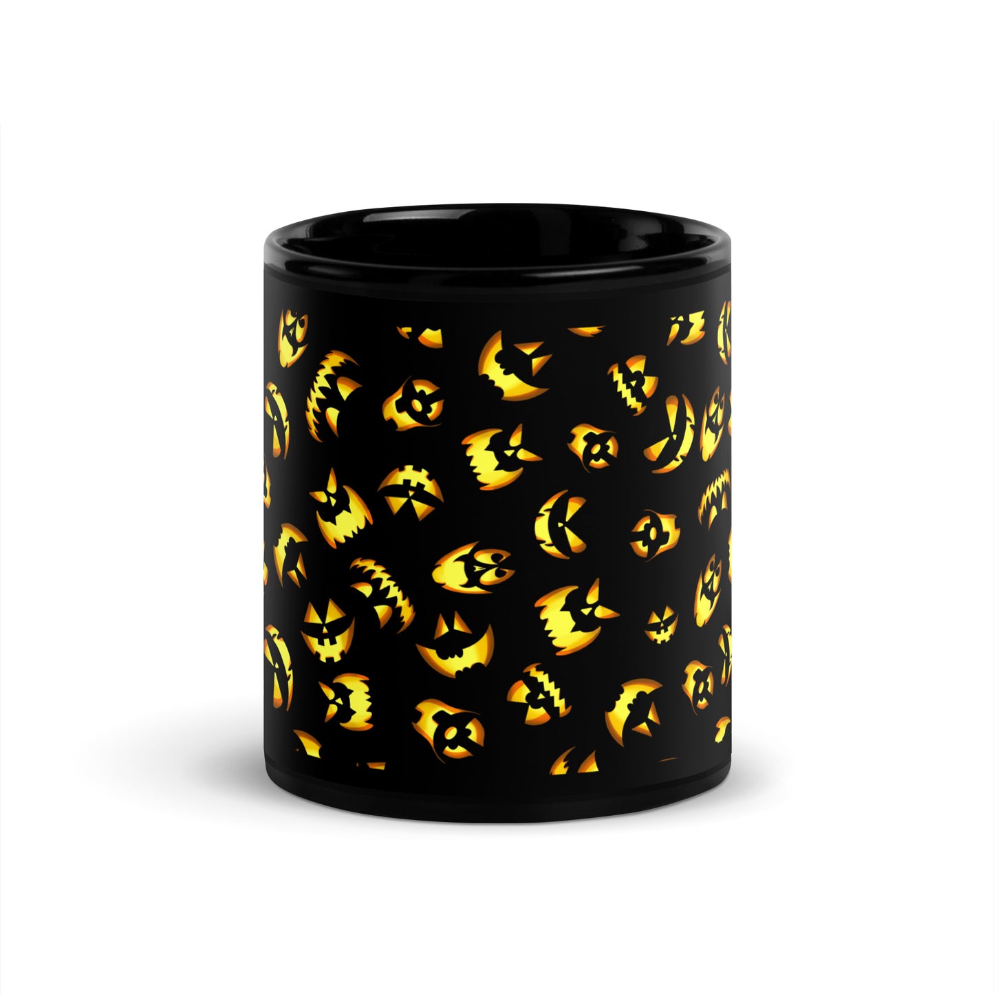 Jack-O-Black Glossy Mug