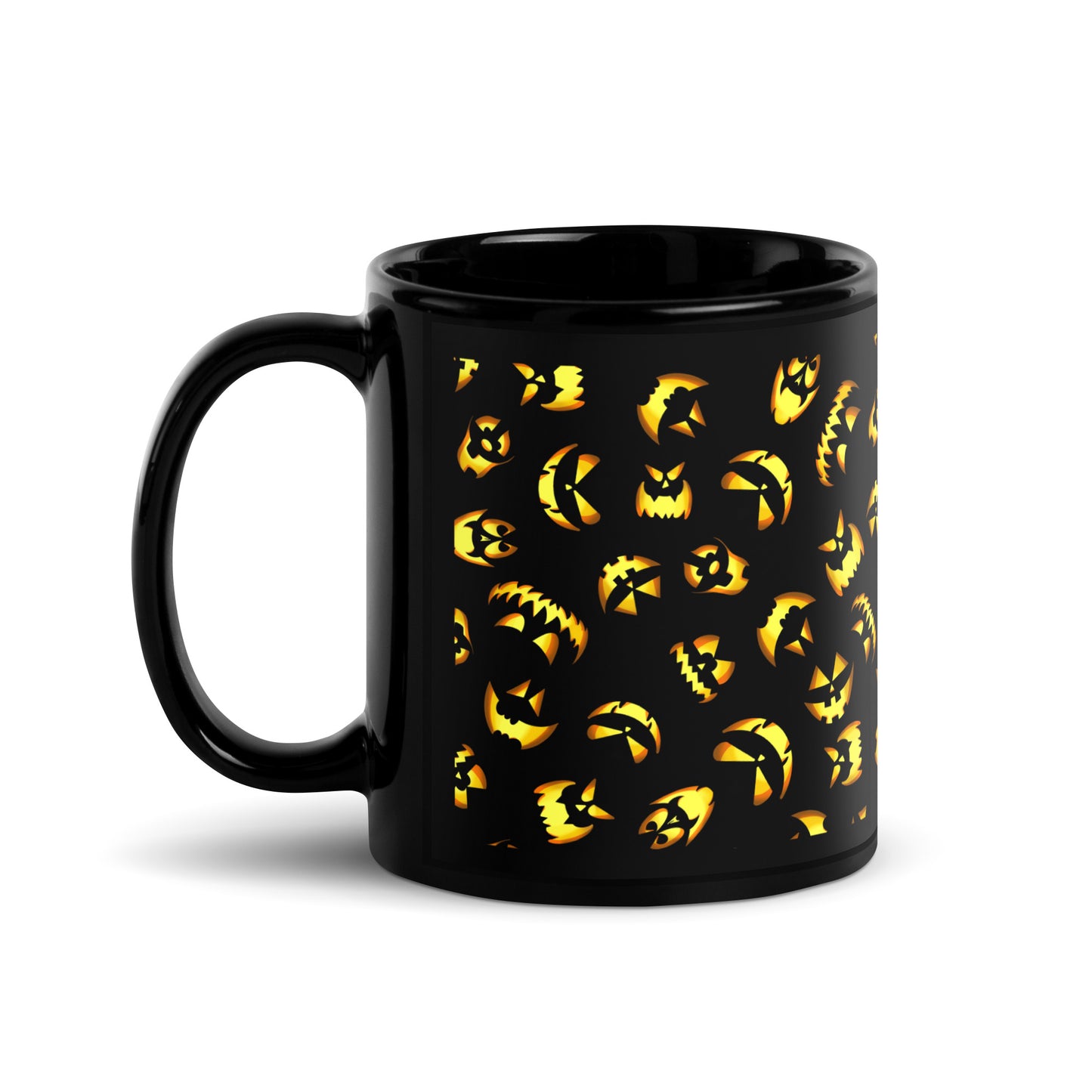 Jack-O-Black Glossy Mug