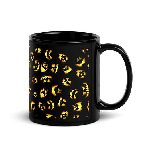 Jack-O-Black Glossy Mug