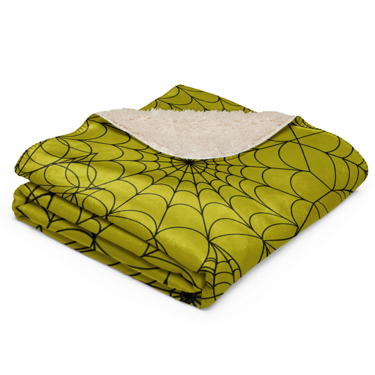 Toxic Web Sherpa blanket