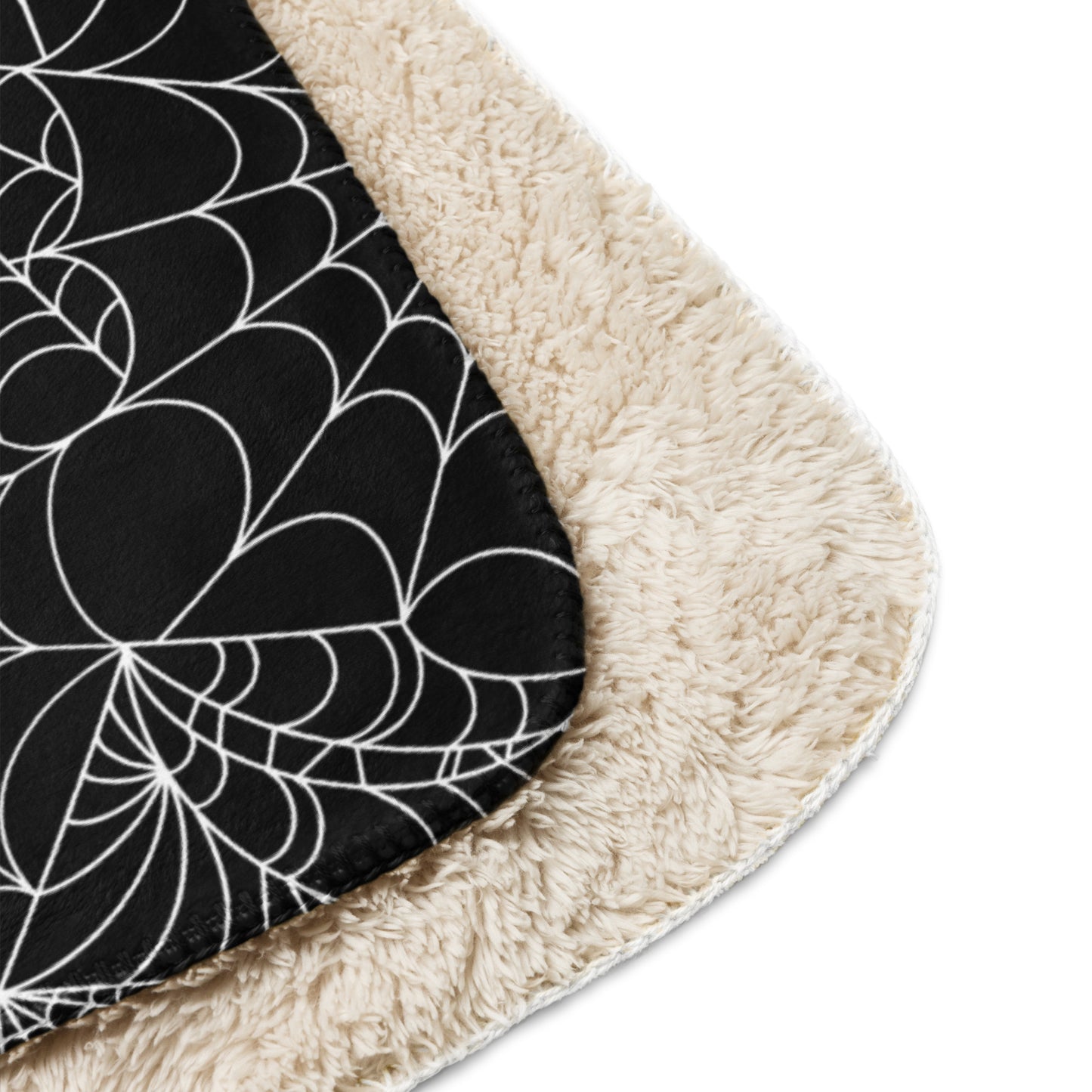 Spider Web Sherpa blanket