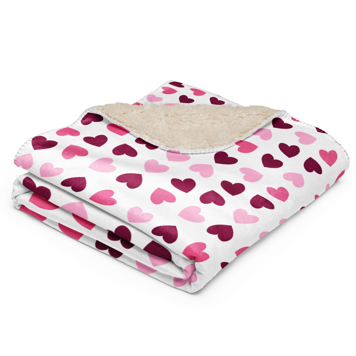 Sweet love Sherpa blanket