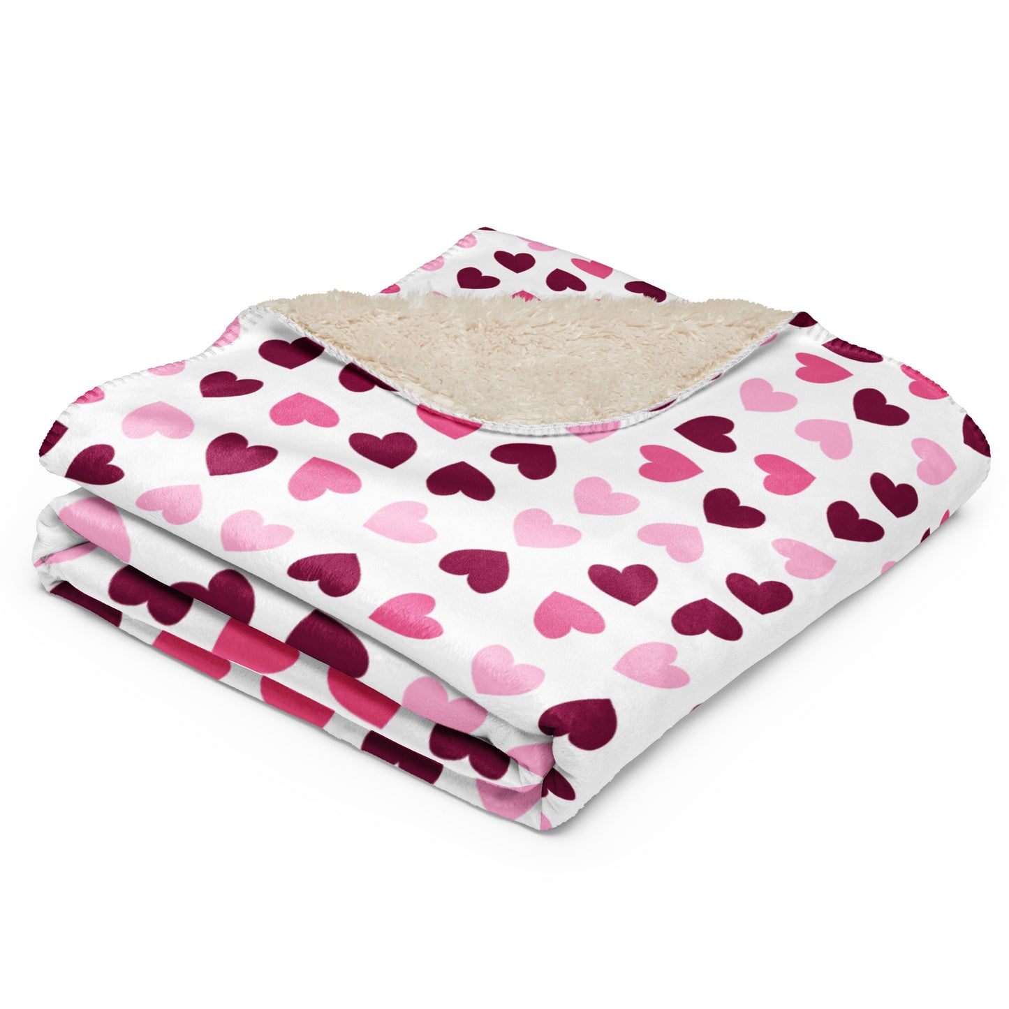 Sweet love Sherpa blanket