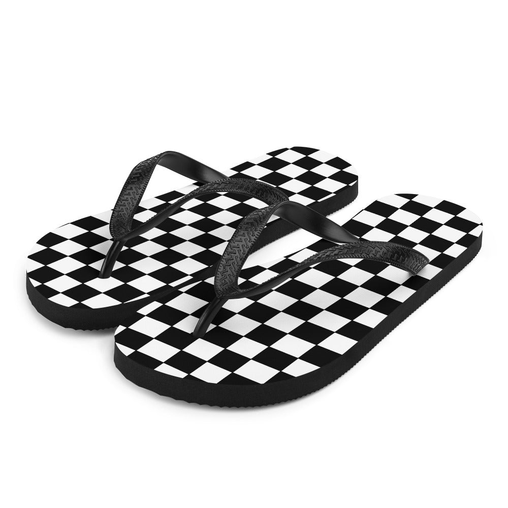 Emo Goth Flip-Flops