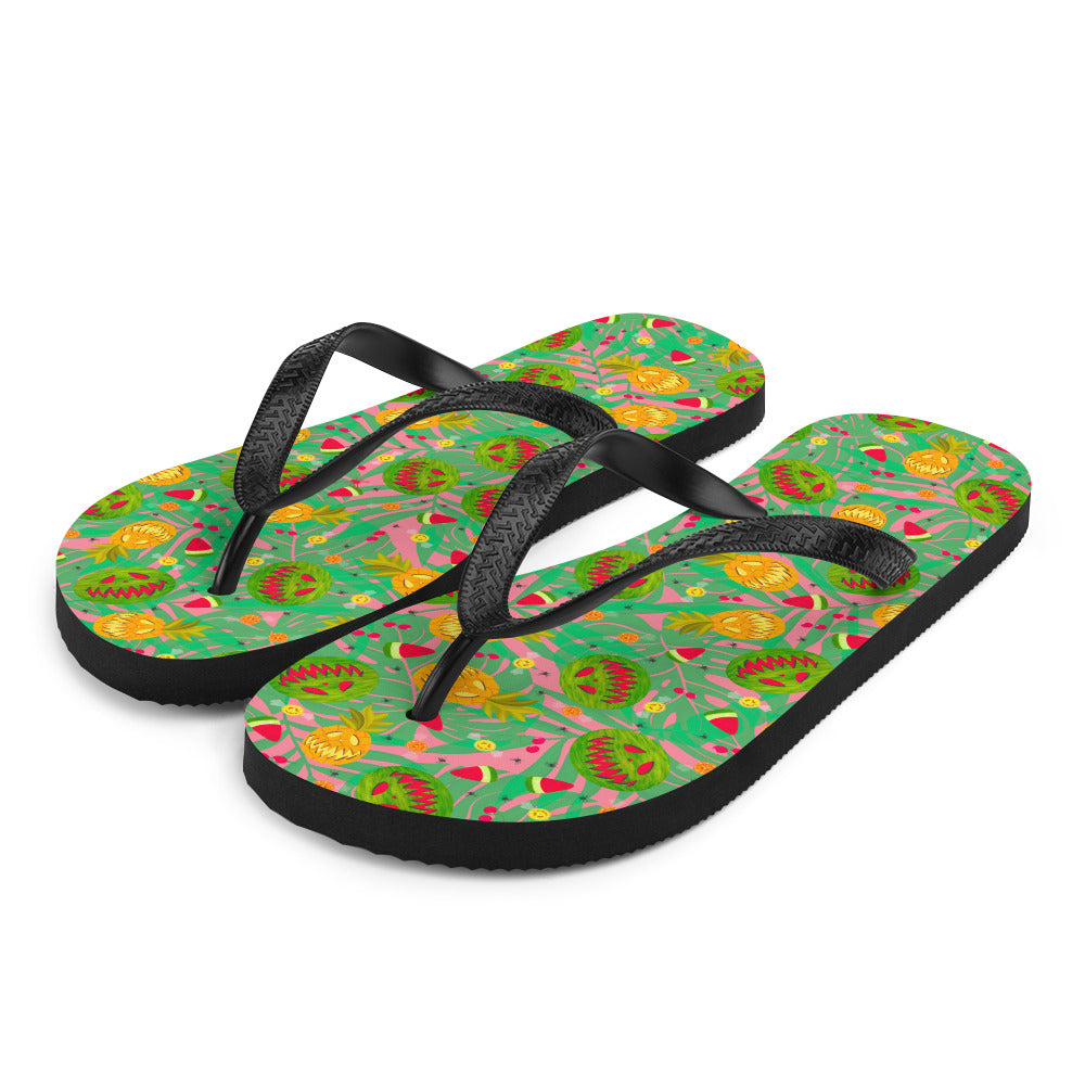 Summerween splash Flip-Flops