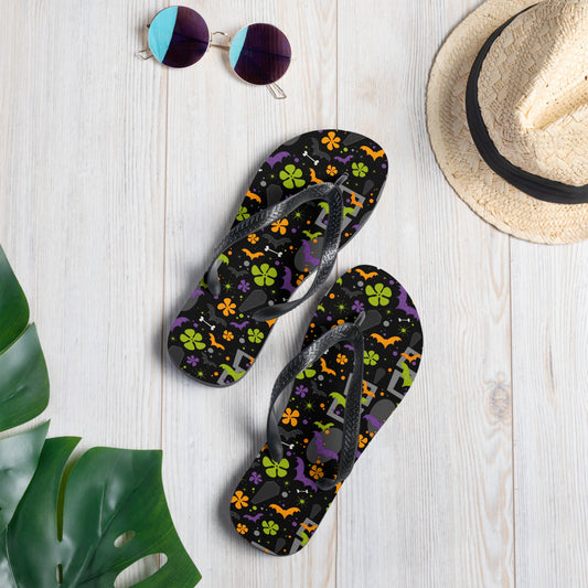 Haunted Hawaiian Flip-Flops