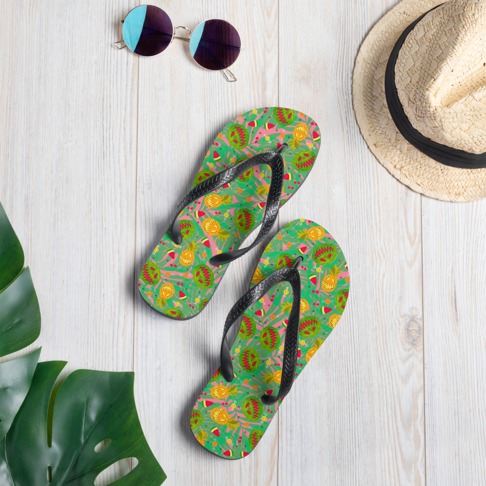 Summerween splash Flip-Flops