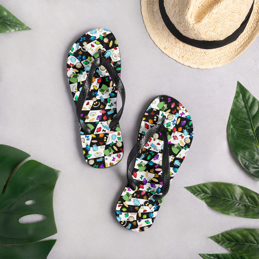 Wild wonderland Flip-Flops