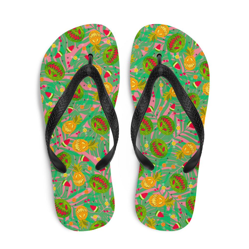 Summerween splash Flip-Flops