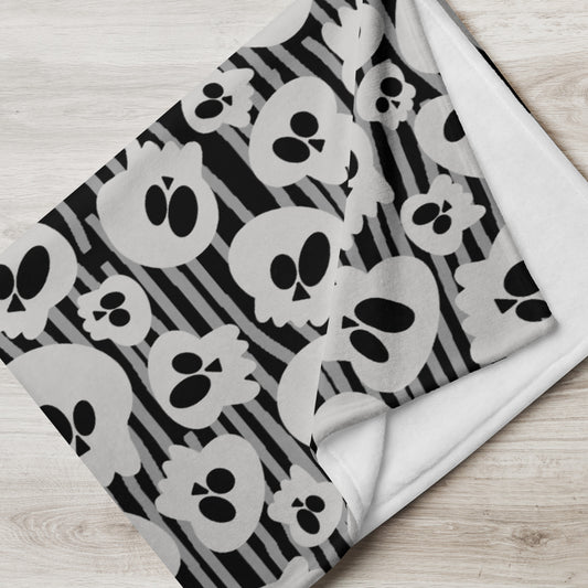 Skelly Throw Blanket