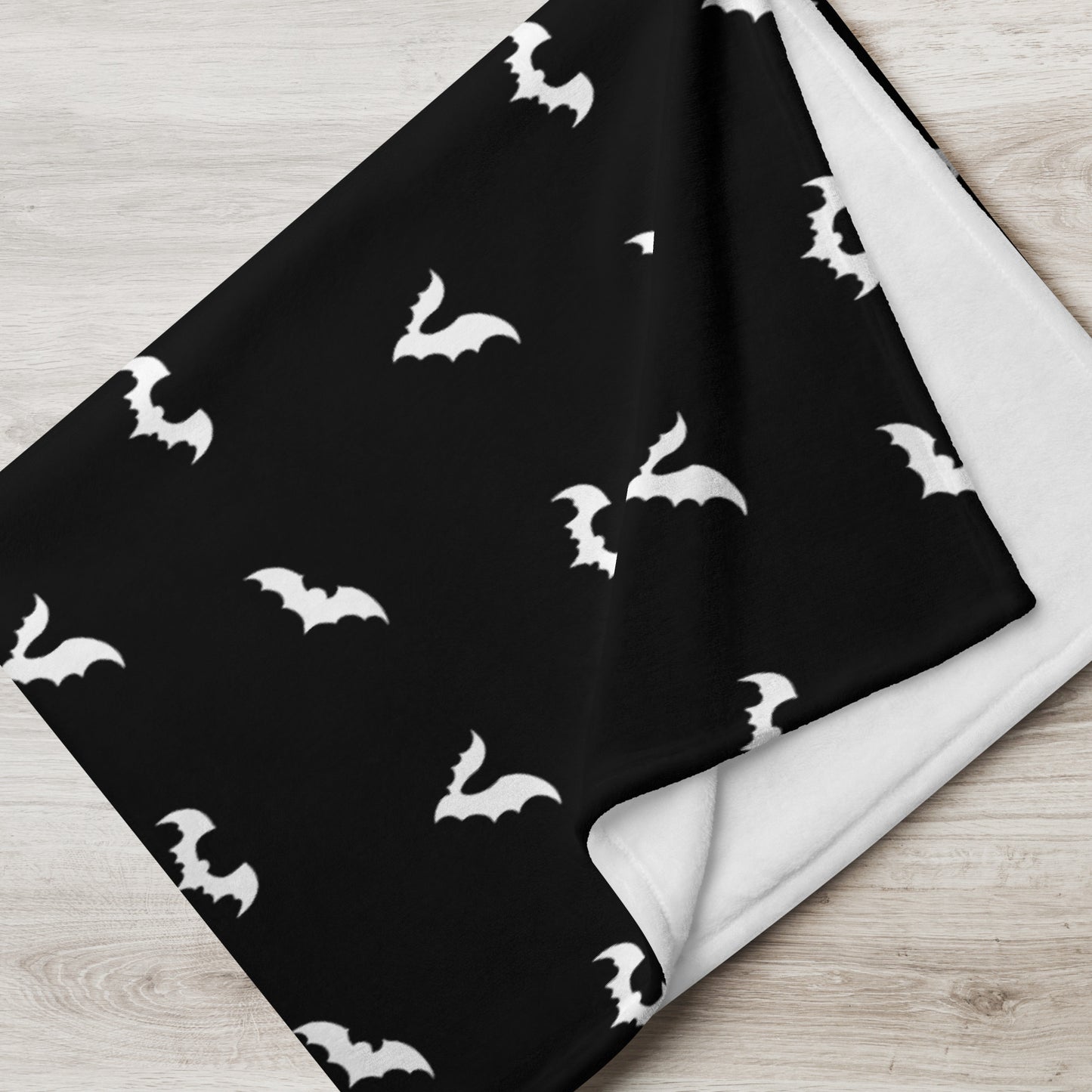 Frickin Bats Minky Throw Blanket