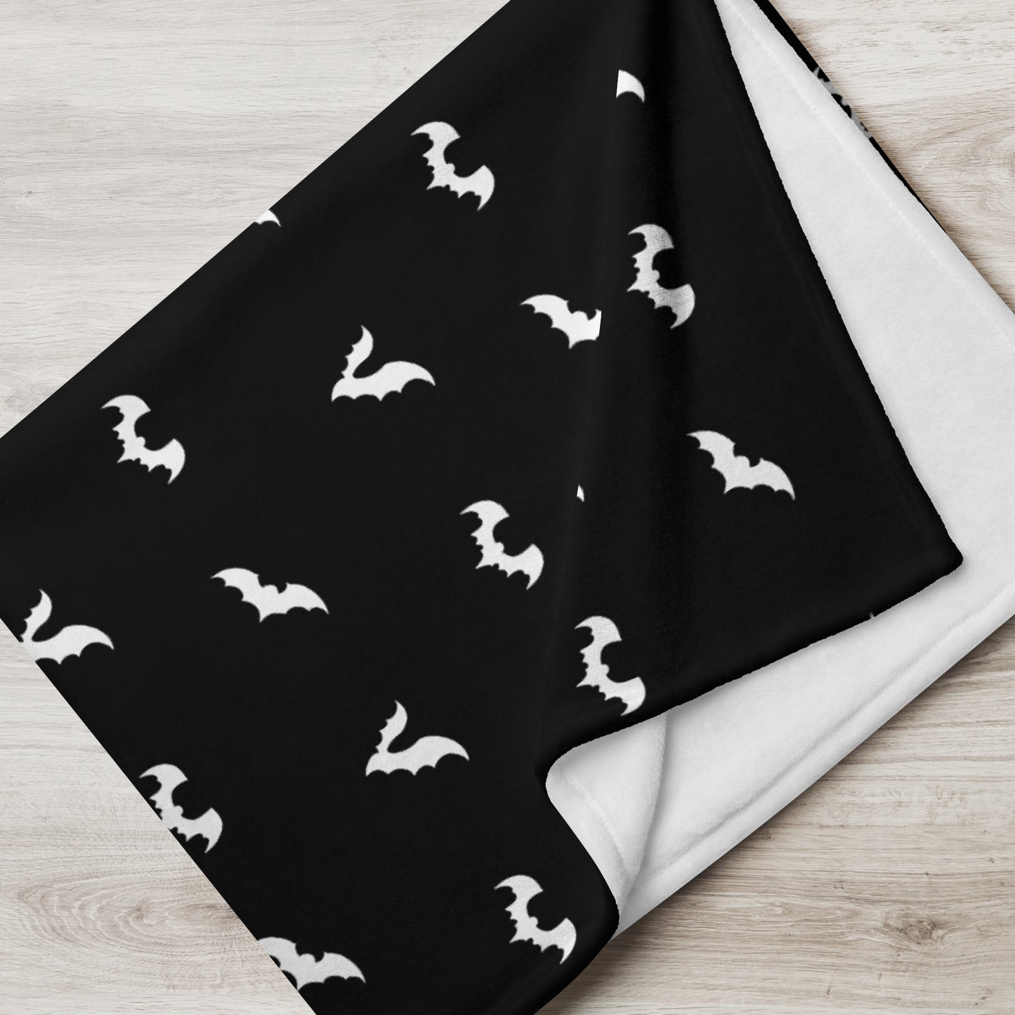 Frickin Bats Minky Throw Blanket