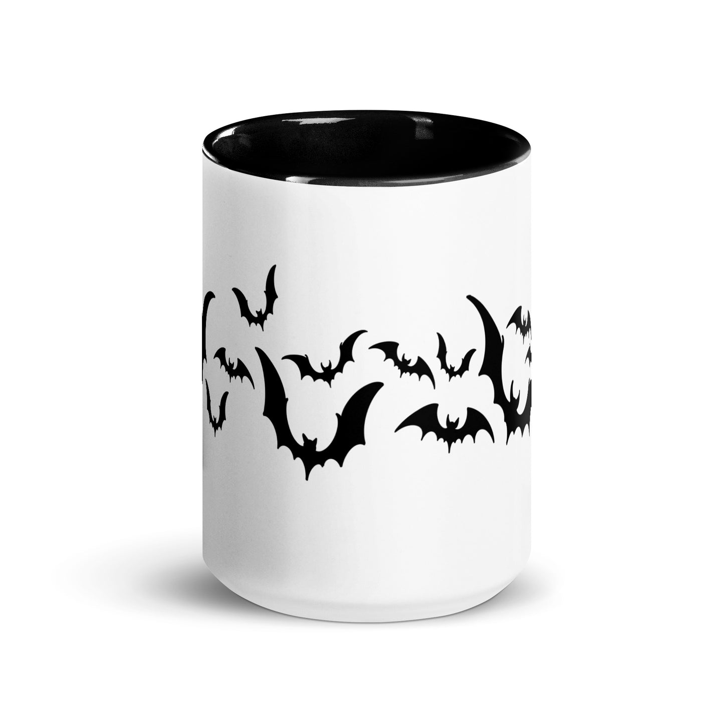 Bats Mug with Color Inside