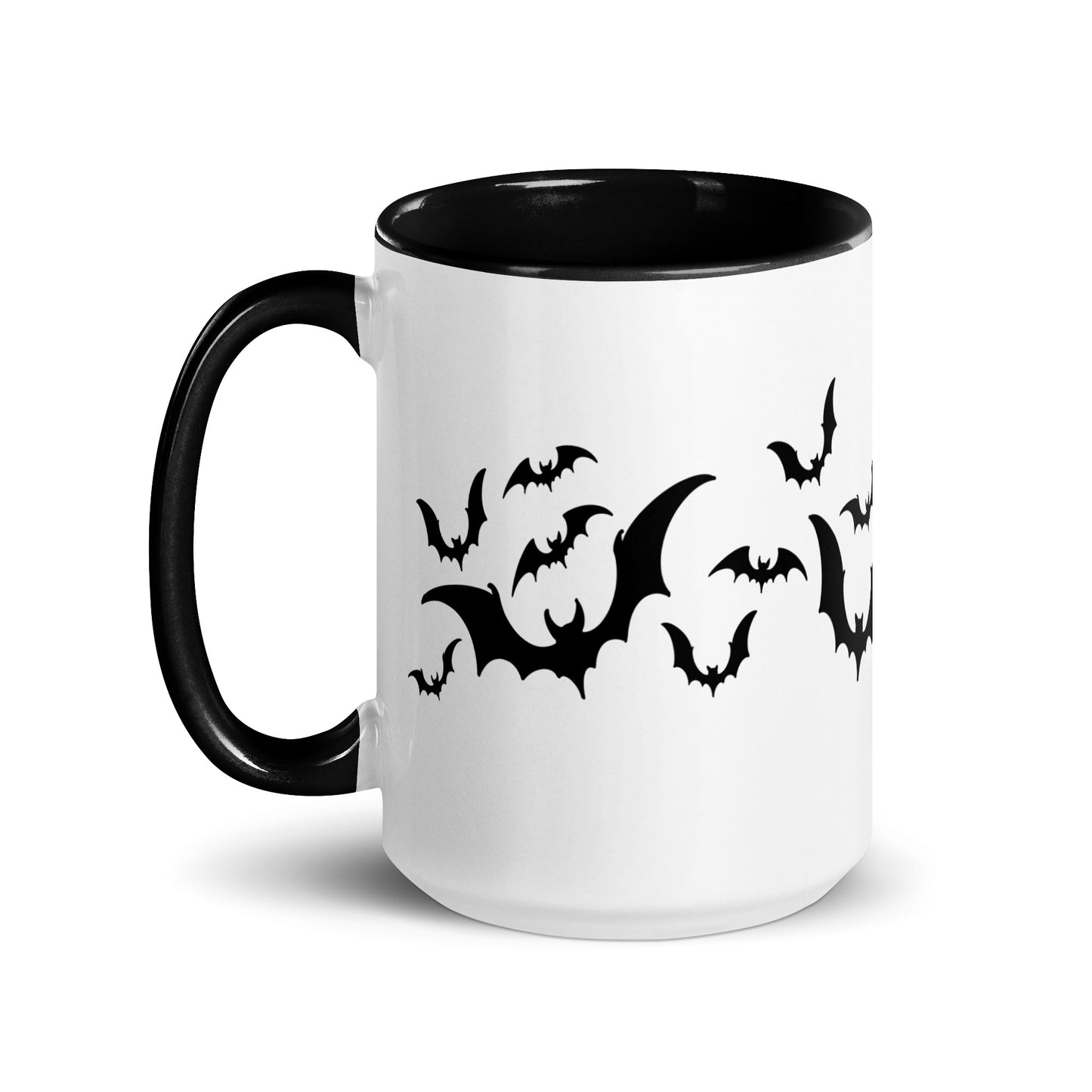 Bats Mug with Color Inside