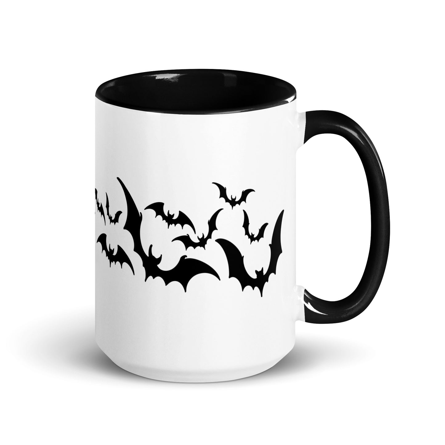 Bats Mug with Color Inside