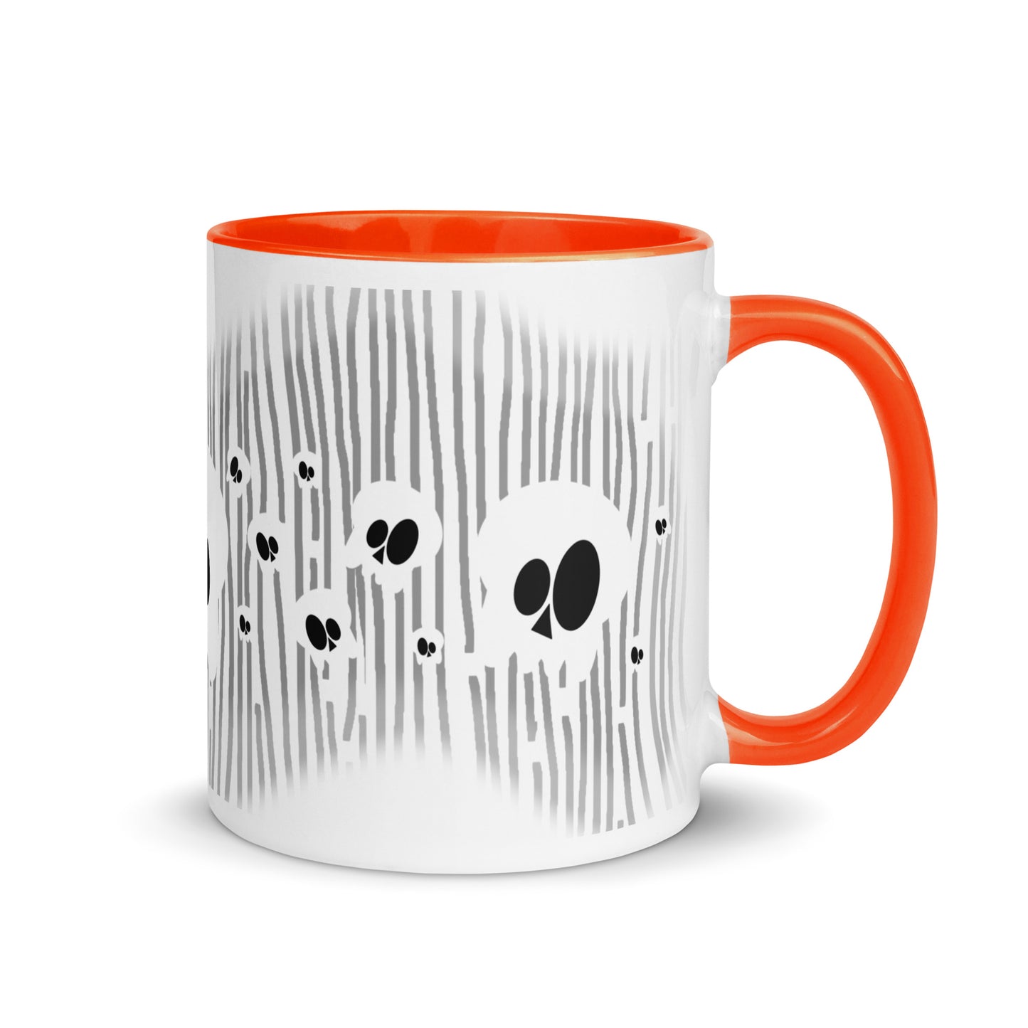 Skelly Mug with Color Inside