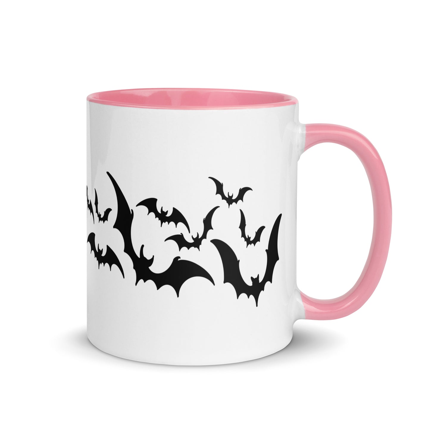 Bats Mug with Color Inside