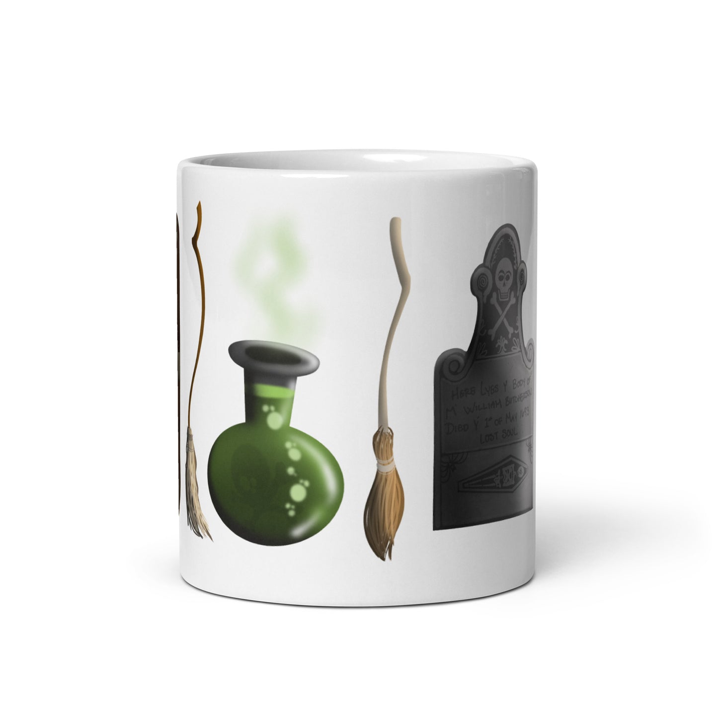 Spell On You White mug