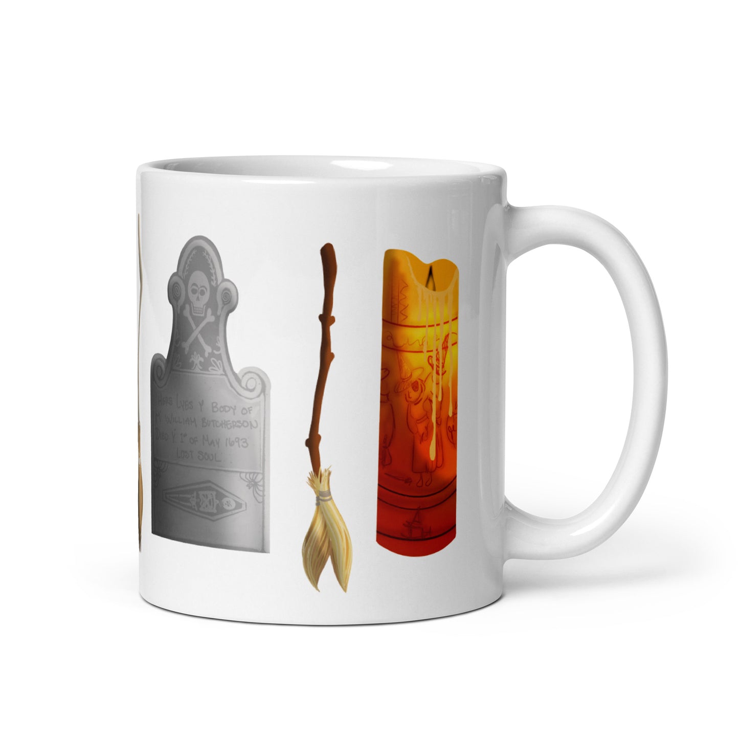 Spell On You White mug