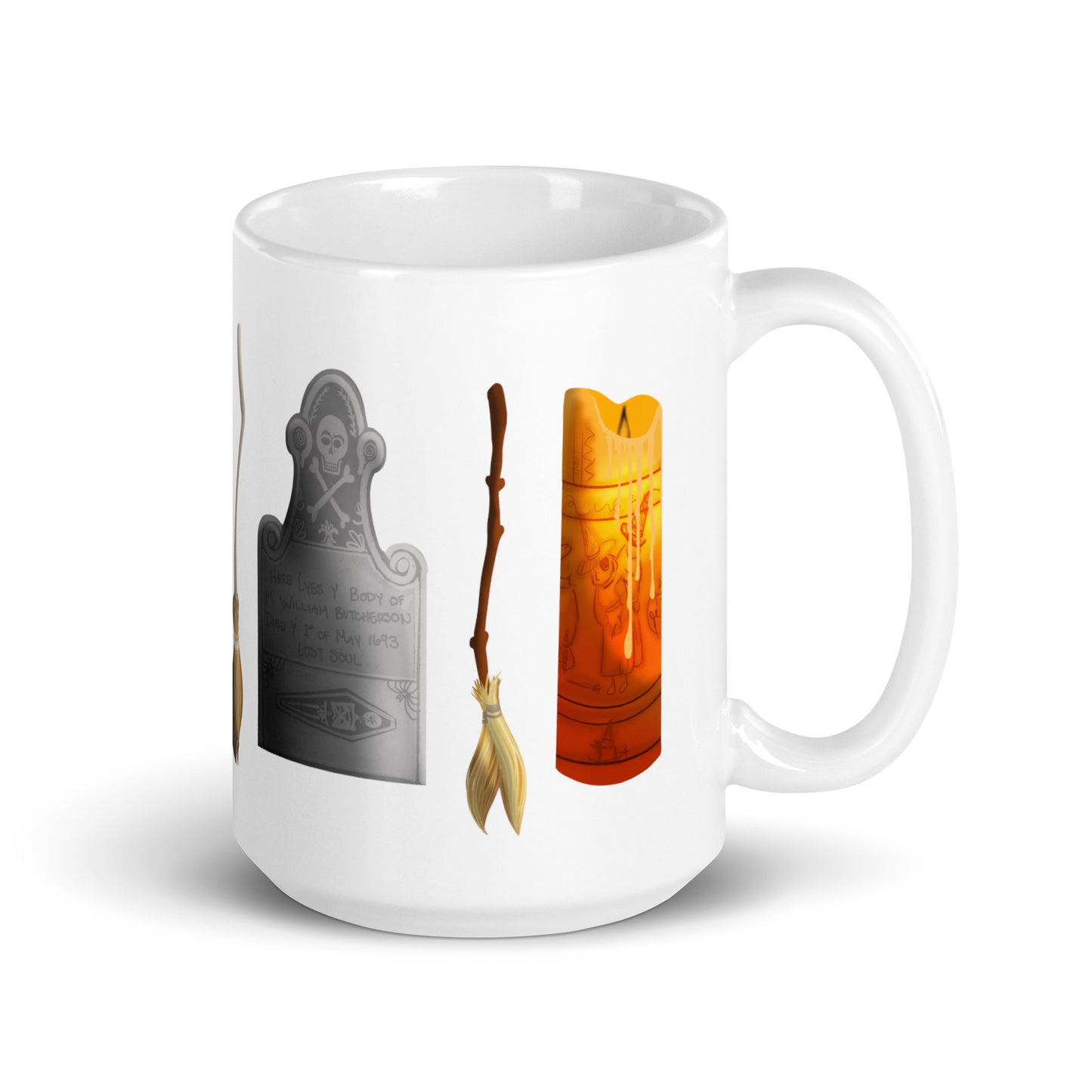 Spell On You White mug